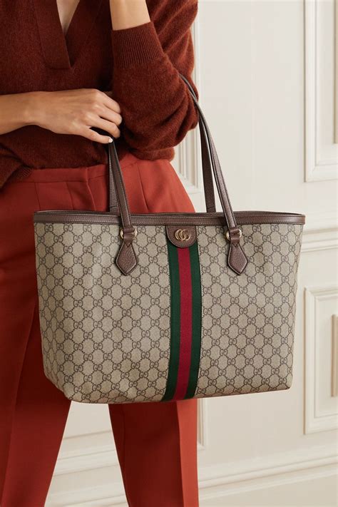 gucci outlet tote bag|gucci canvas tote bag free.